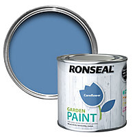 Ronseal Garden Cornflower Matt Metal & wood paint, 250ml