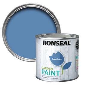 Ronseal Garden Cornflower Matt Metal & wood paint, 250ml