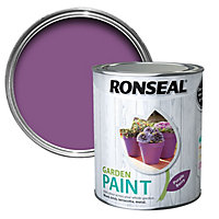 Ronseal Garden Purple berry Matt Metal & wood paint, 750ml