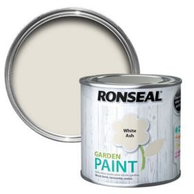 Ronseal Garden White ash Matt Metal & wood paint, 250ml