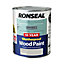 Ronseal Grey stone Satinwood Exterior Wood paint, 750ml