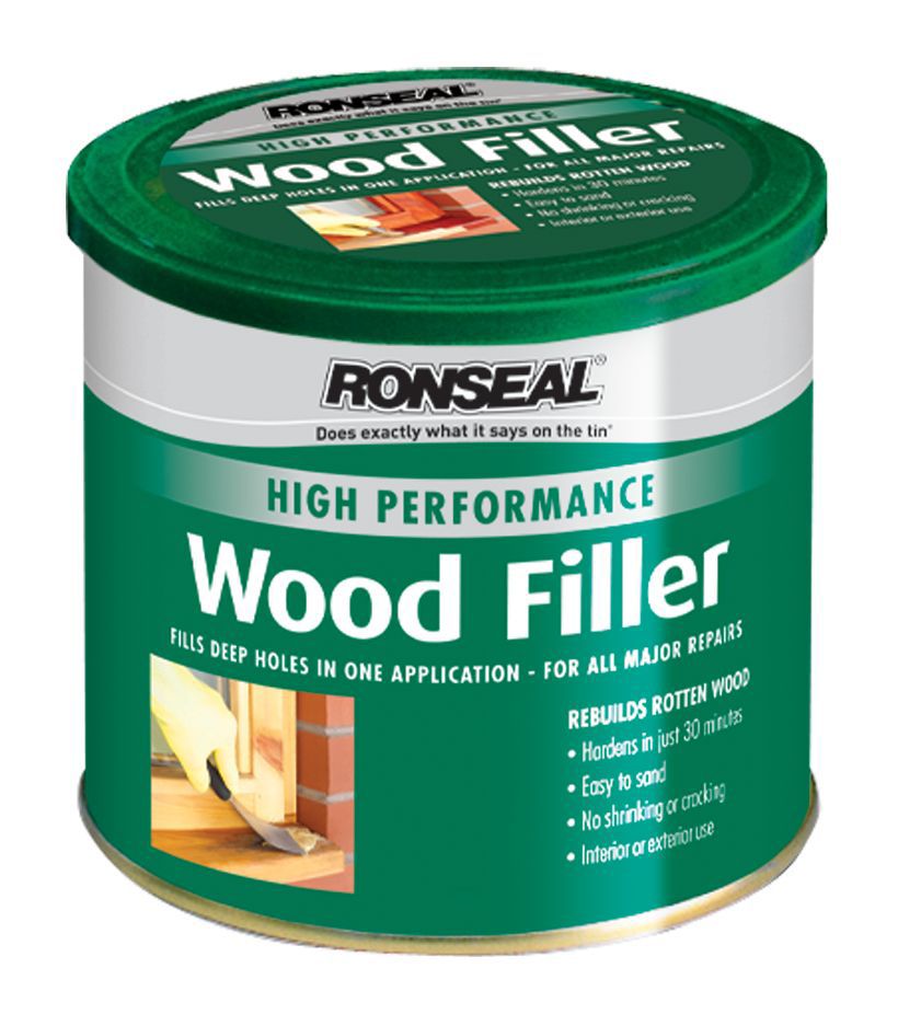 Ronseal High performance White Ready mixed Wood Filler, 0.55kg DIY at B&Q