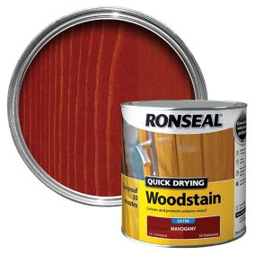 Ronseal Mahogany Satin Wood stain, 2.5L