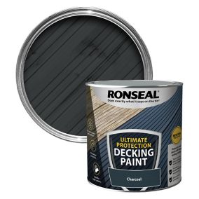 Ronseal Matt charcoal Decking paint, 2.5L