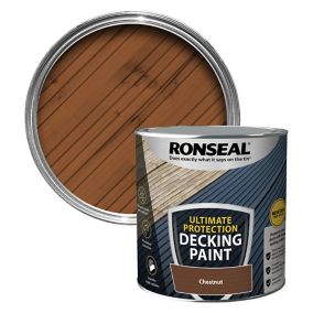 Ronseal Matt chestnut Decking paint, 2.5L