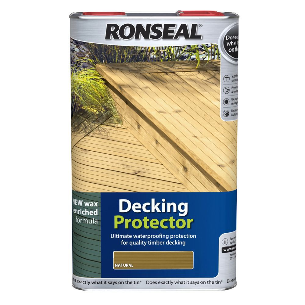 Ronseal Matt Decking Protector 5l Diy At B Q