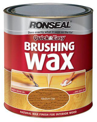 Brushing wax on sale