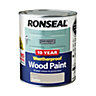 Ronseal Mocha Satinwood Exterior Wood paint, 750ml
