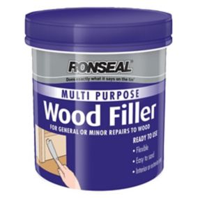 Ronseal Multi purpose Dark Ready mixed Wood Filler, 0.25kg