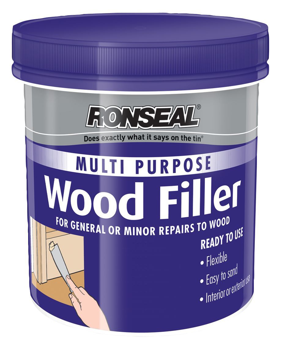 Ronseal Multi Purpose Dark Ready Mixed Wood Filler 250g Diy At B Q
