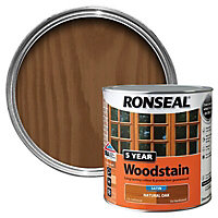 Ronseal Natural oak High satin sheen Wood stain, 2.5L