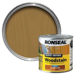 Ronseal Natural oak Satin Wood stain, 250ml