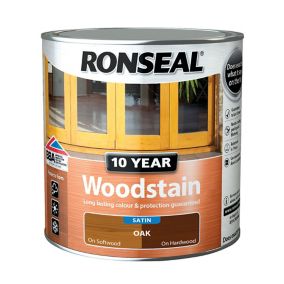 Ronseal Oak Satin Wood stain, 750ml