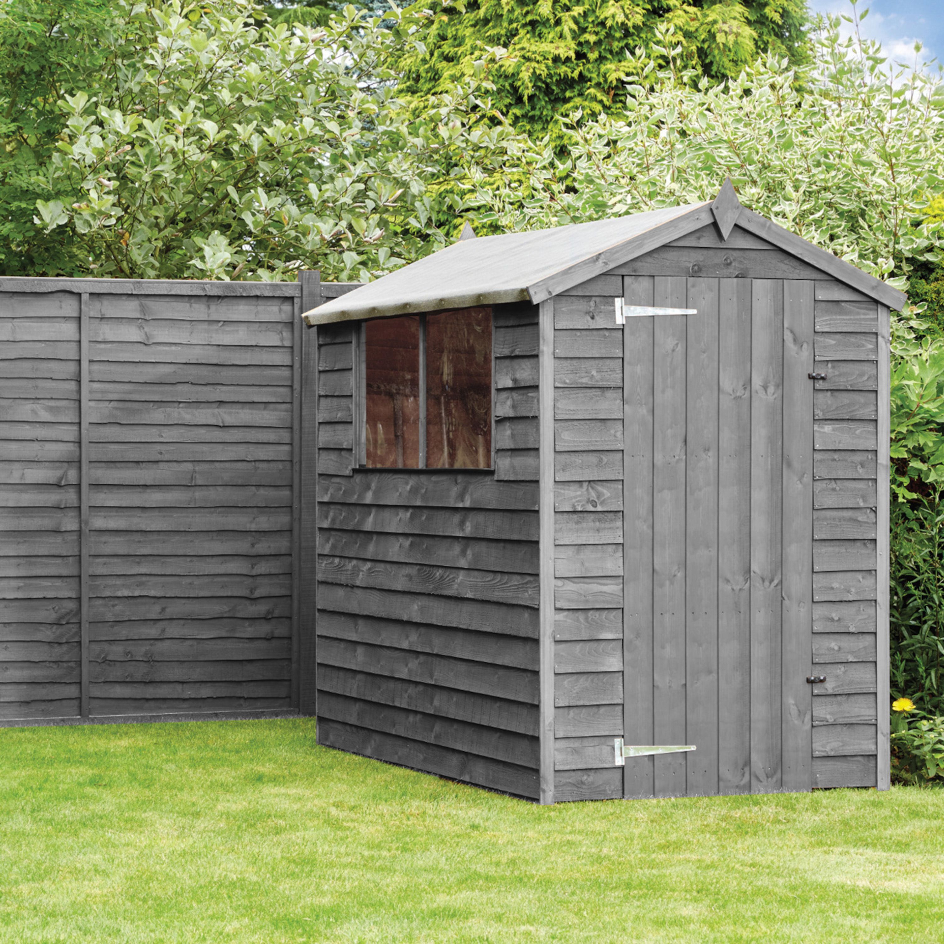 Dark grey fence paint hotsell