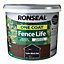 Ronseal One coat fence life Tudor black oak Matt Fence & shed Treatment 9L
