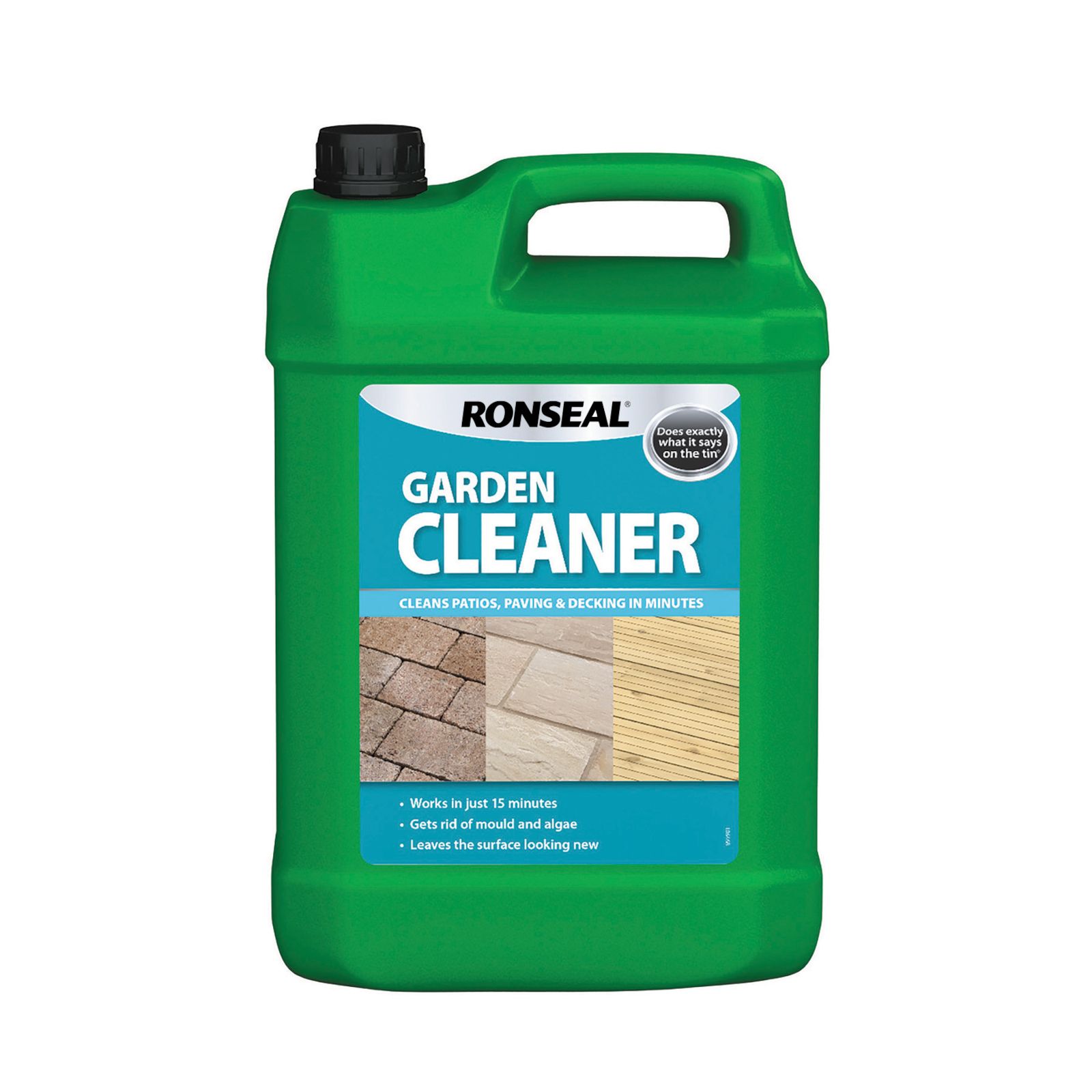 Ronseal Patios, paving & decking Patio cleaner, 5L Bottle