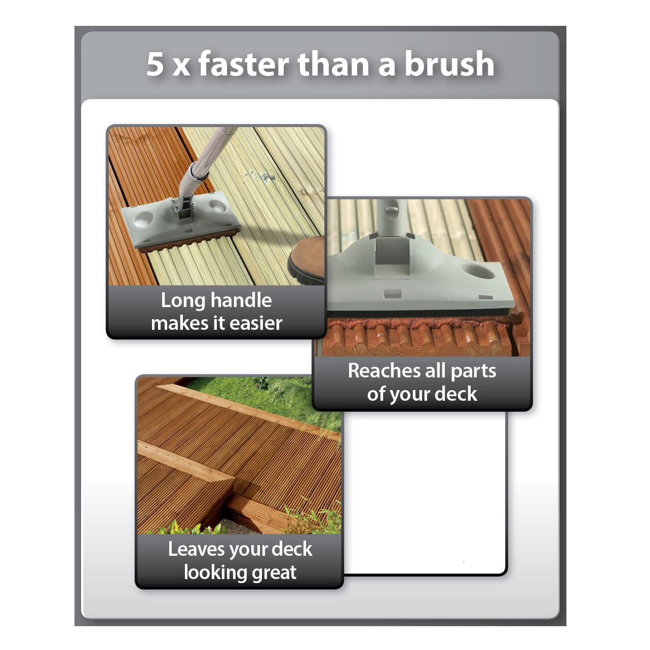 Ronseal Perfect finish Mahogany Decking Wood stain, 2.5L