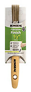 Ronseal Precision finish 0.5" Fine tip Flat Paint brush
