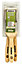 Ronseal Precision finish Fine tip Paint brush, Pack of