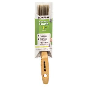 Ronseal Precision finish Fine tip Soft grip Paint brush for Walls, ceilings & trim work (W) 25mm