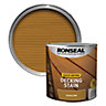 Ronseal Quick-drying Country oak Matt Decking Wood stain, 2.5L
