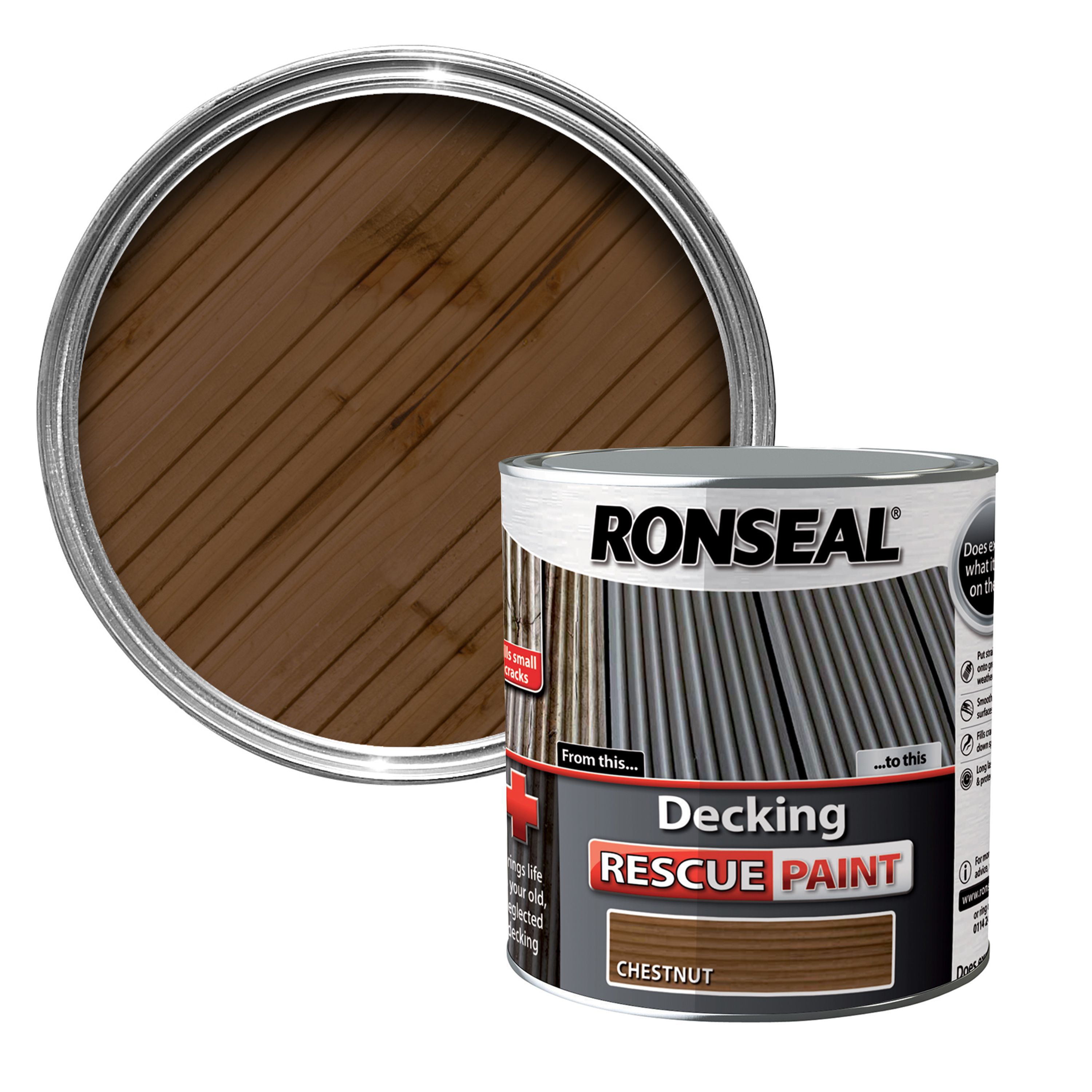 Ronseal decking store rescue paint