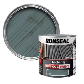 Ronseal Rescue Matt slate Decking paint, 2.5L