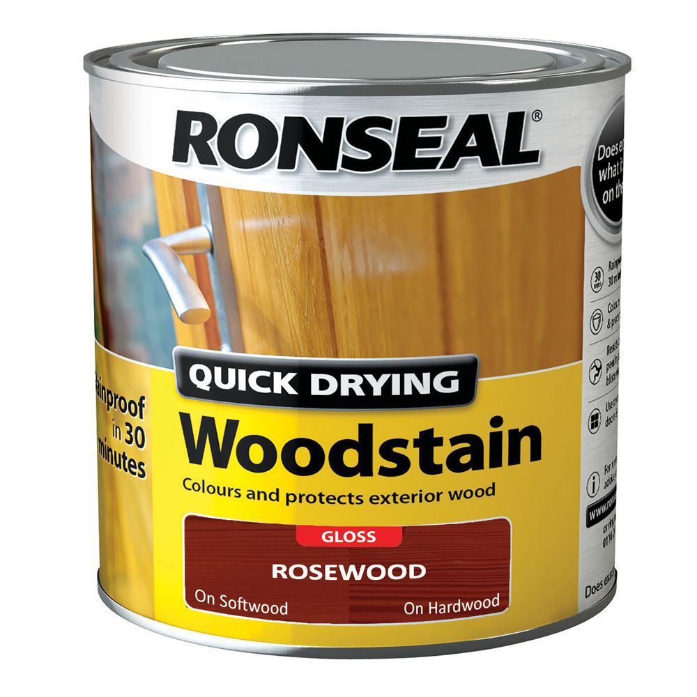 Ronseal Rosewood Gloss Wood stain, 750ml