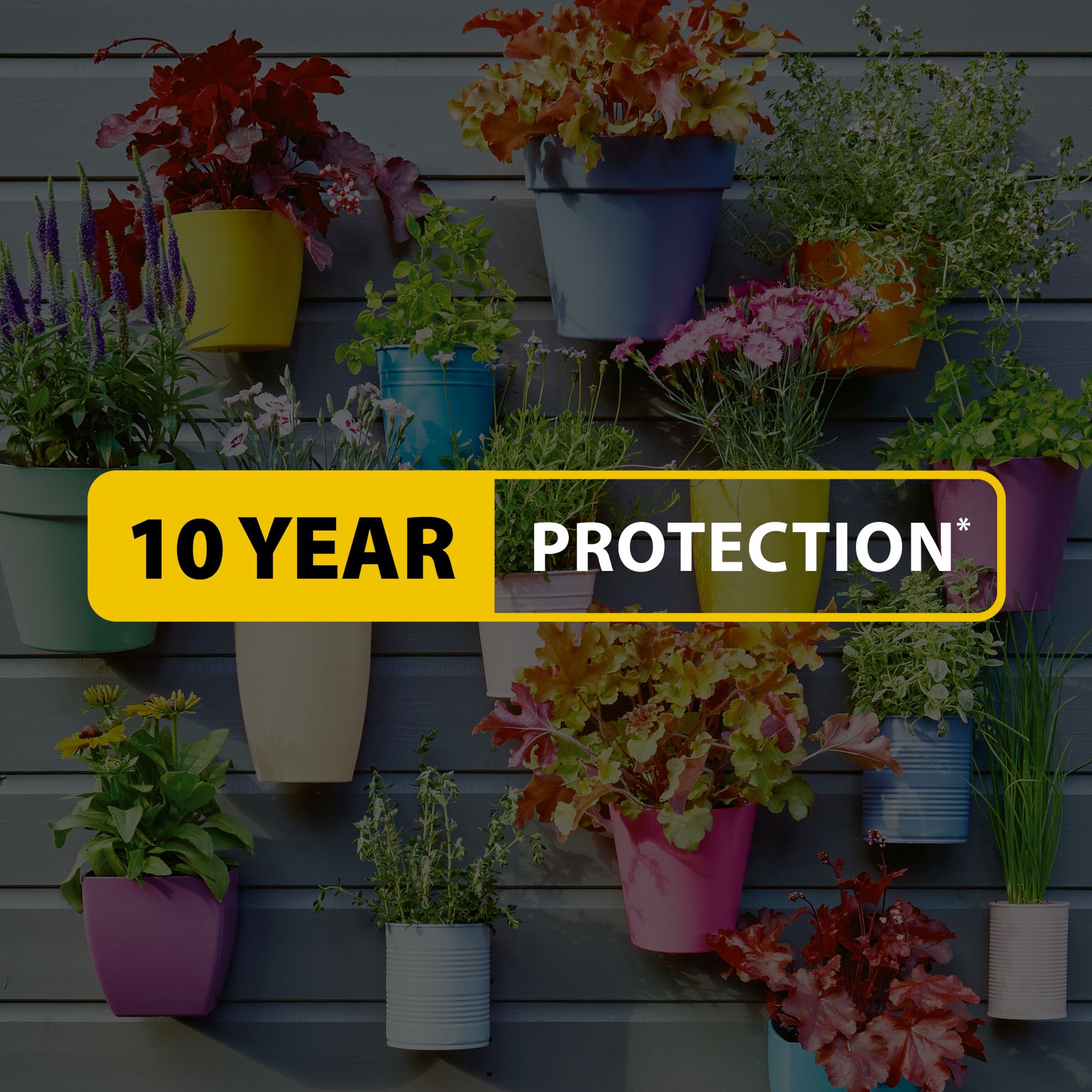 Ronseal Slate Matt Multi-surface Exterior Protector Garden paint, 2.5L Tin