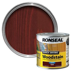 Ronseal Teak Satin Wood stain, 250ml