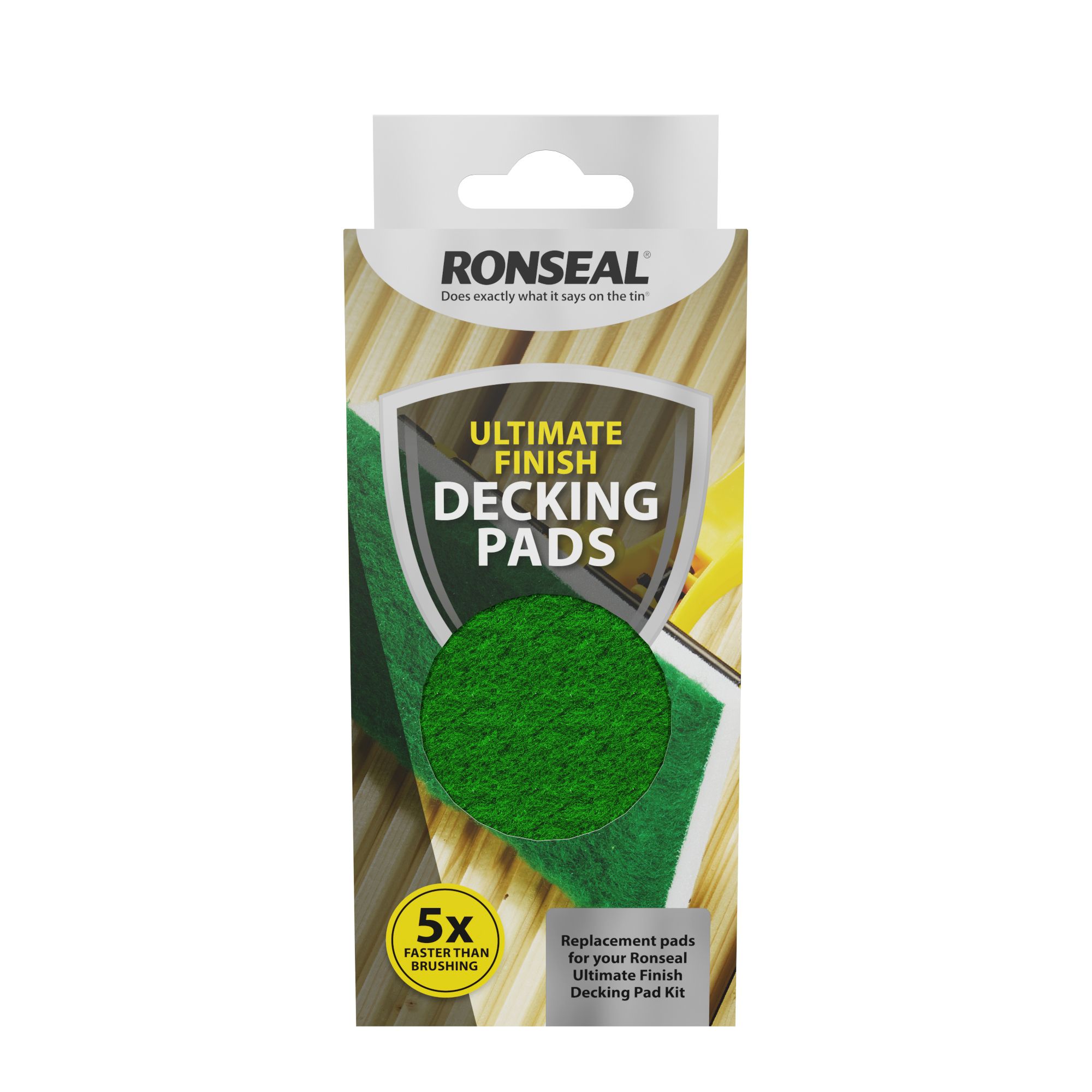 Ronseal Ultimate finish Decking paint pad refill, Set of 2 DIY at B&Q