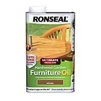 Ronseal Ultimate Natural Furniture Wood oil, 1L