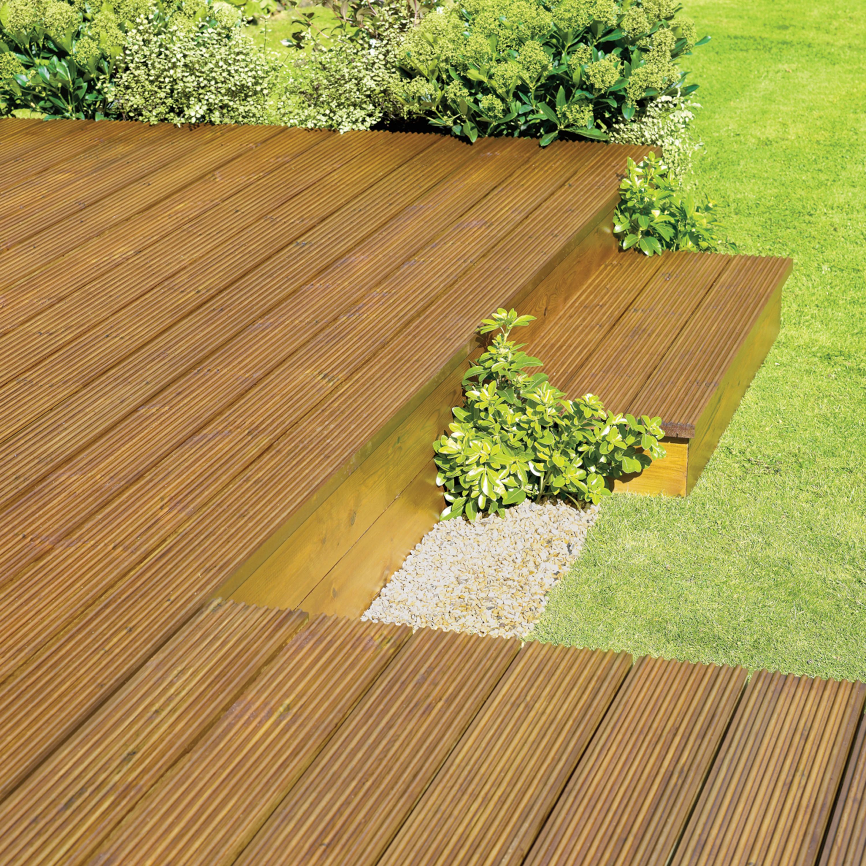 Ronseal Ultimate Natural oak Matt UV resistant Decking Wood oil 2.5L - 3