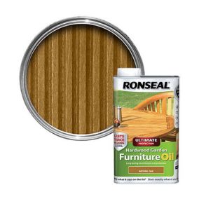 Ronseal Ultimate Natural oak Furniture Wood oil, 1L