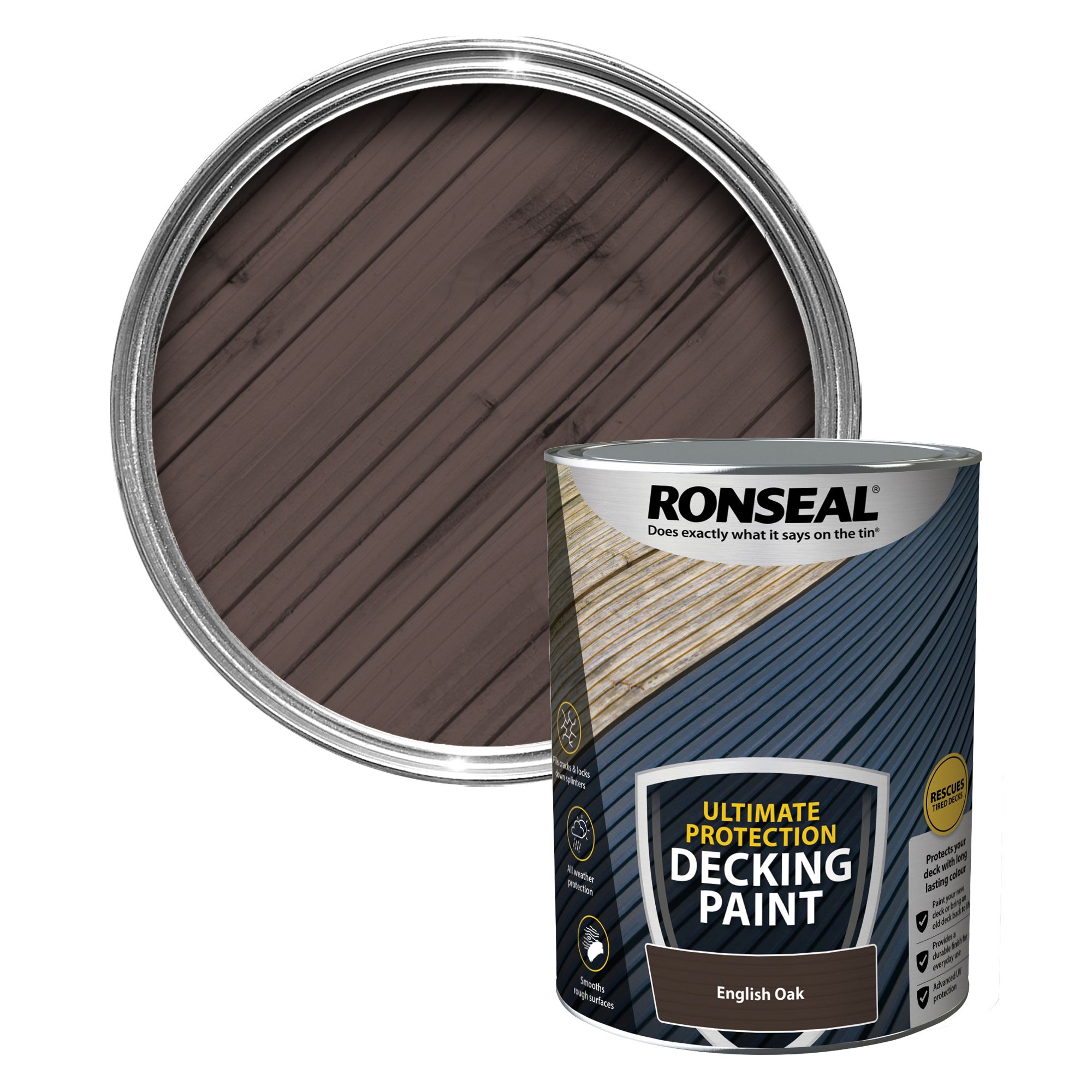 Ronseal Ultimate Decking Rescue Paint Slate ubicaciondepersonas.cdmx