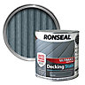 Ronseal Ultimate Slate Matt Decking Wood stain, 2.5L