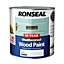 Ronseal White Satinwood Exterior Wood paint, 2.5L