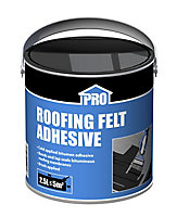 Roof pro Black Roofing felt Adhesive 2.5L 2.75kg