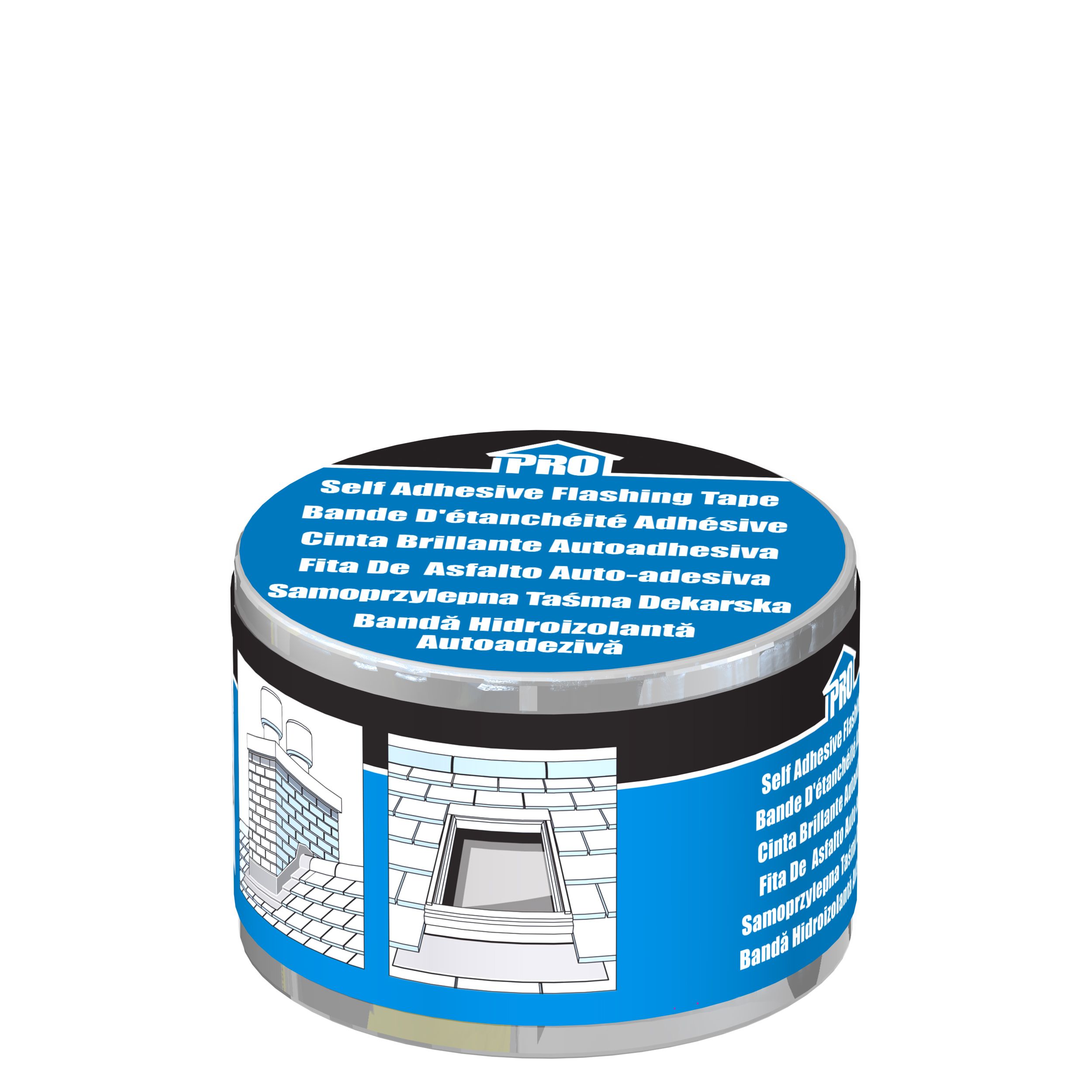 Roof pro Butyl Silver Tape (L)3m (W)100mm