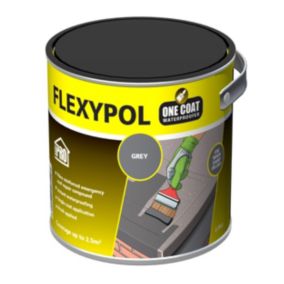 Roof Pro Flexypol One Coat Grey Roofing waterproofer, 2.5L