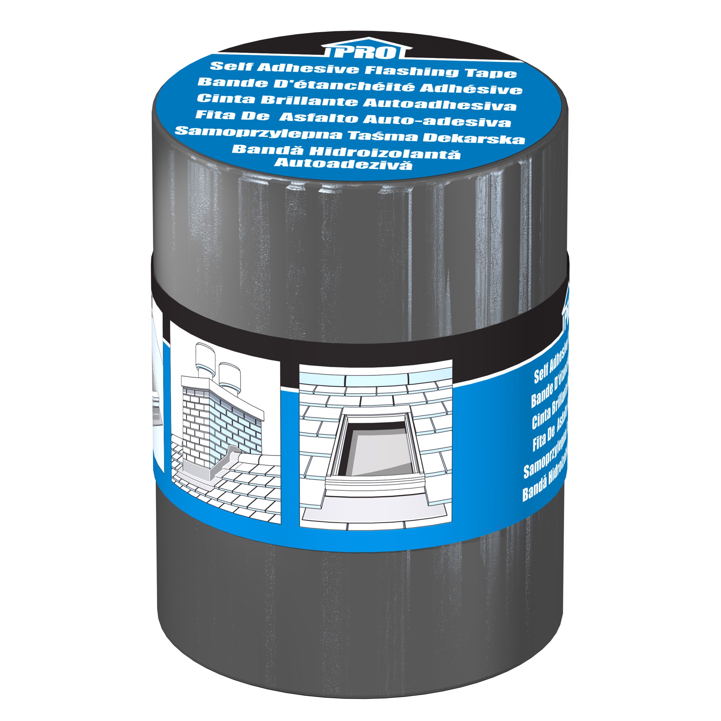 Roof pro Grey Weatherproof Tape (L)10m (W)200mm