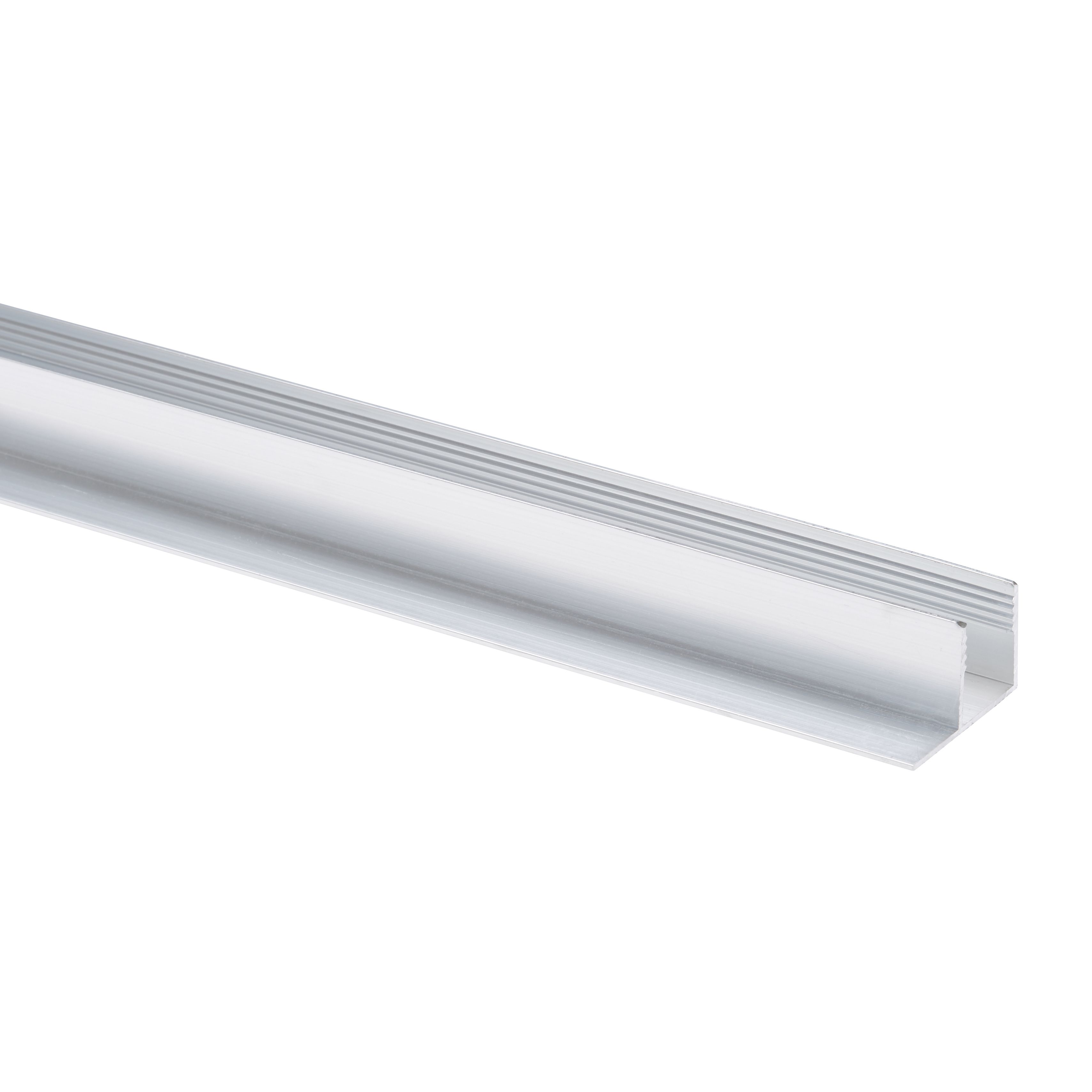 Product image for Roof Pro Polywall Aluminium Roof edging trim, (L)3m (W)16mm