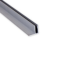 Roof Pro Polywall Aluminium Roof edging trim, (L)4m (W)160mm
