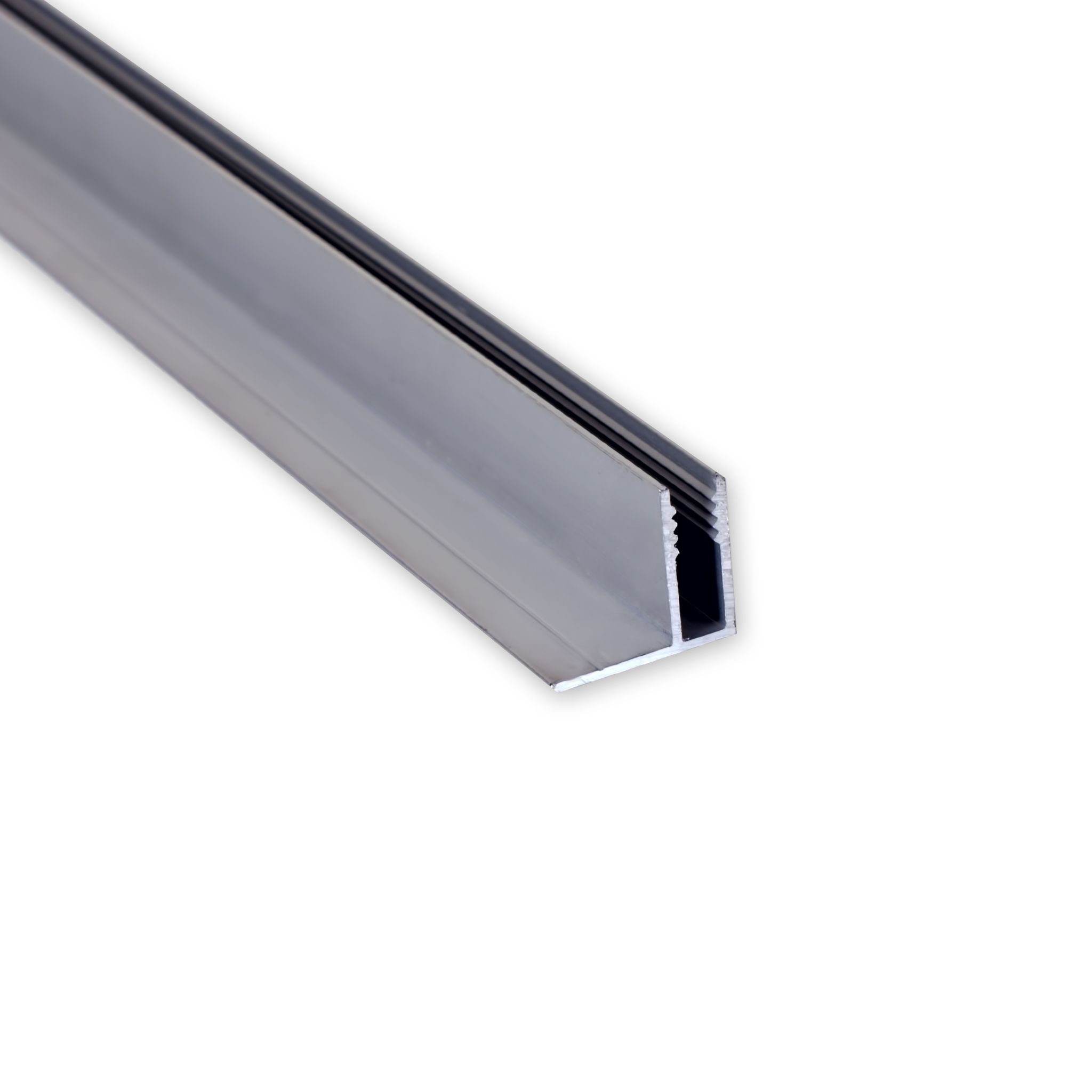 Roof pro Polywall Aluminium Roof edging trim, (L)4m (W)160mm DIY at B&Q