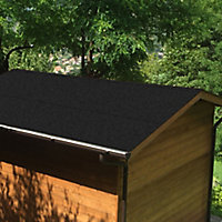 roof pro super black shed felt, l10m w1m  diy at b&q