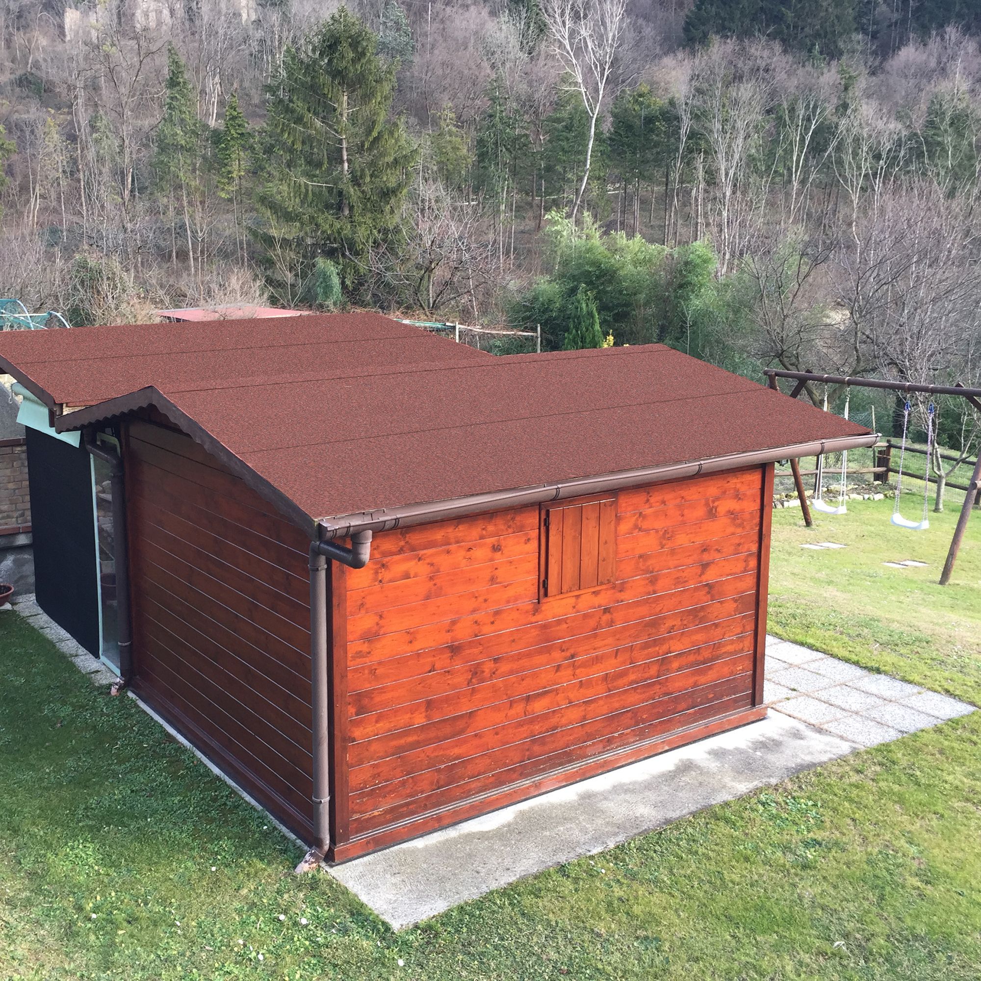 roof pro super red shed felt, l10m w1m diy at b&q