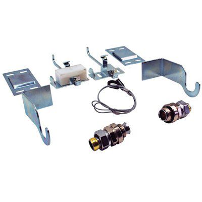 Rotarad Union Chrome effect Radiator access kit (H)50mm (W)150mm (D)110mm