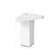 Rothley 100mm White Contemporary Cabinet leg