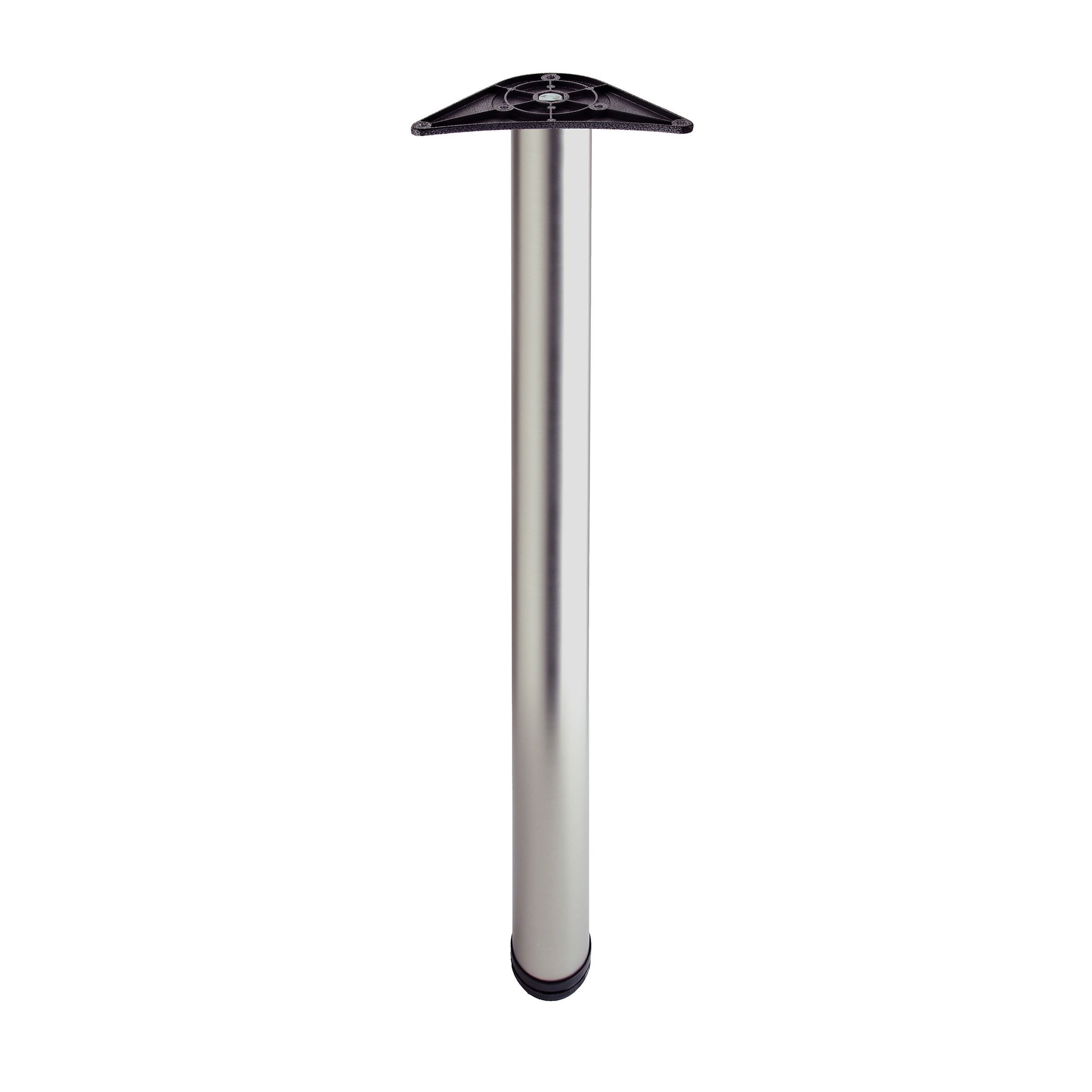 Rothley 1100mm Nickel effect Worktop support leg DIY at B&Q