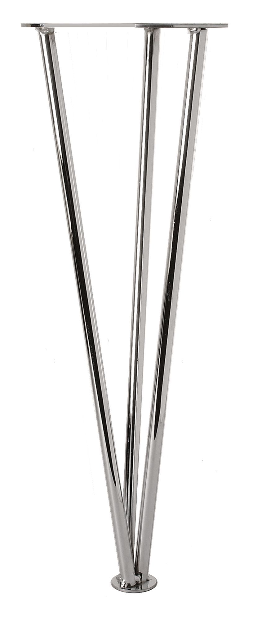 Rothley 370mm Chrome effect Designer leg